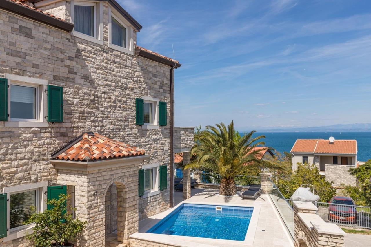 Villa Milena With Pool And Sea View Црвений Врх Екстер'єр фото