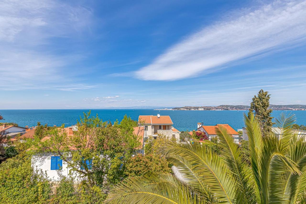 Villa Milena With Pool And Sea View Црвений Врх Екстер'єр фото