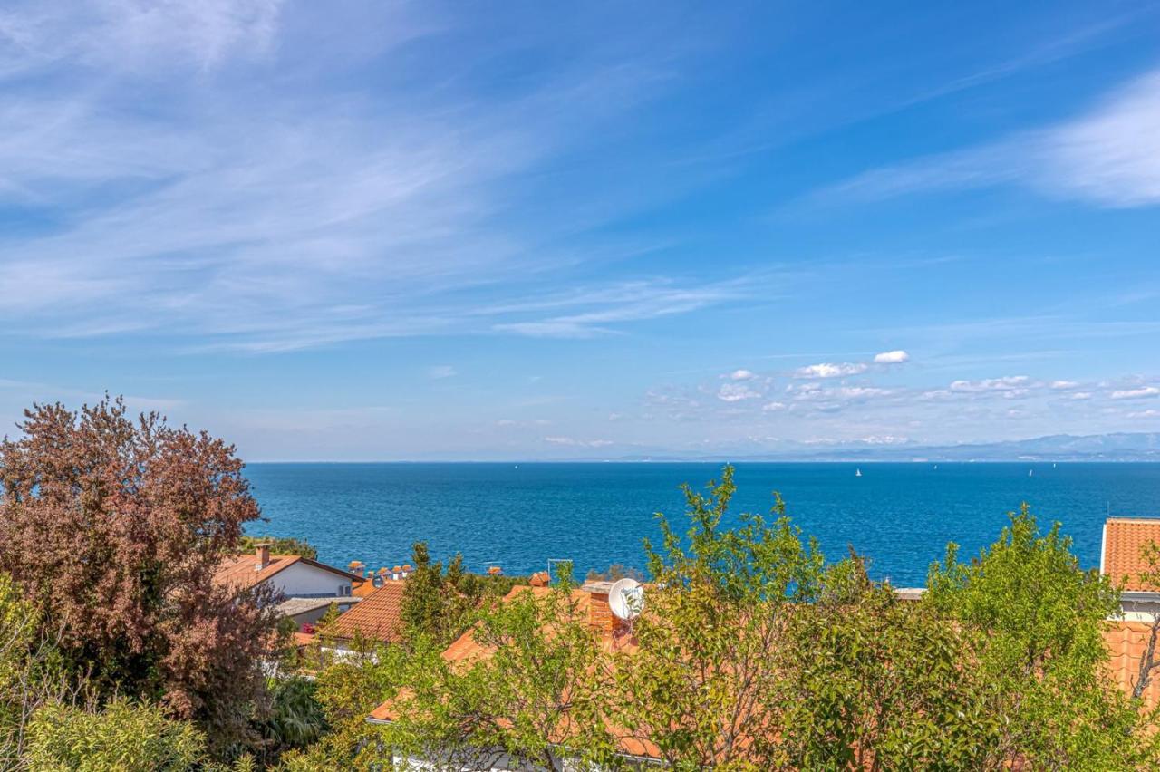 Villa Milena With Pool And Sea View Црвений Врх Екстер'єр фото